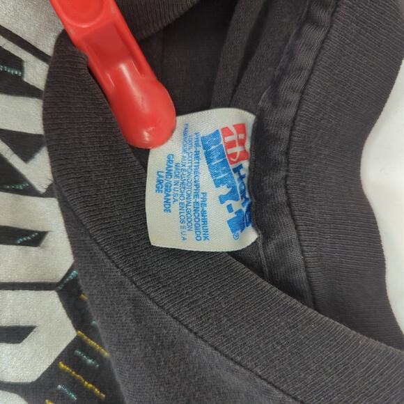 Vintage Led Zeppelin 1990s Hanes Heavyweight Band Long Sleeve Size Large - Picture 4 of 14